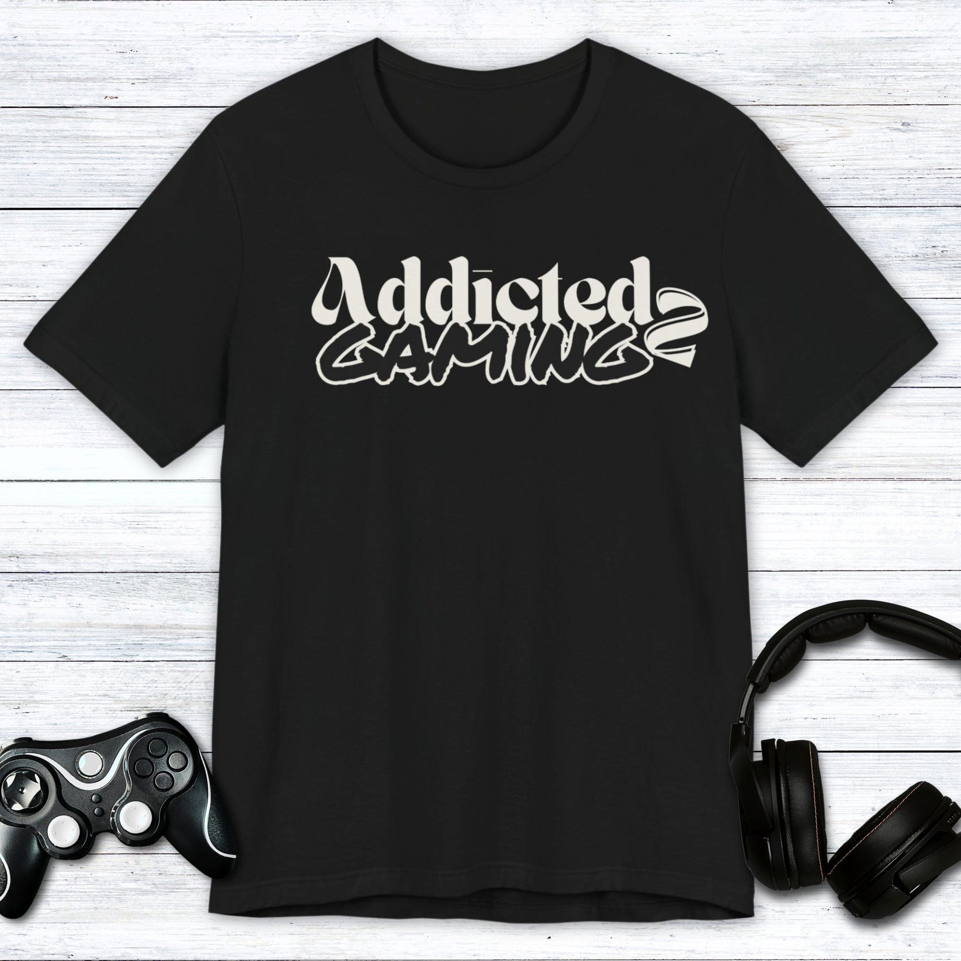 T-Shirt Black / S Addicted 2 Gaming T-shirt