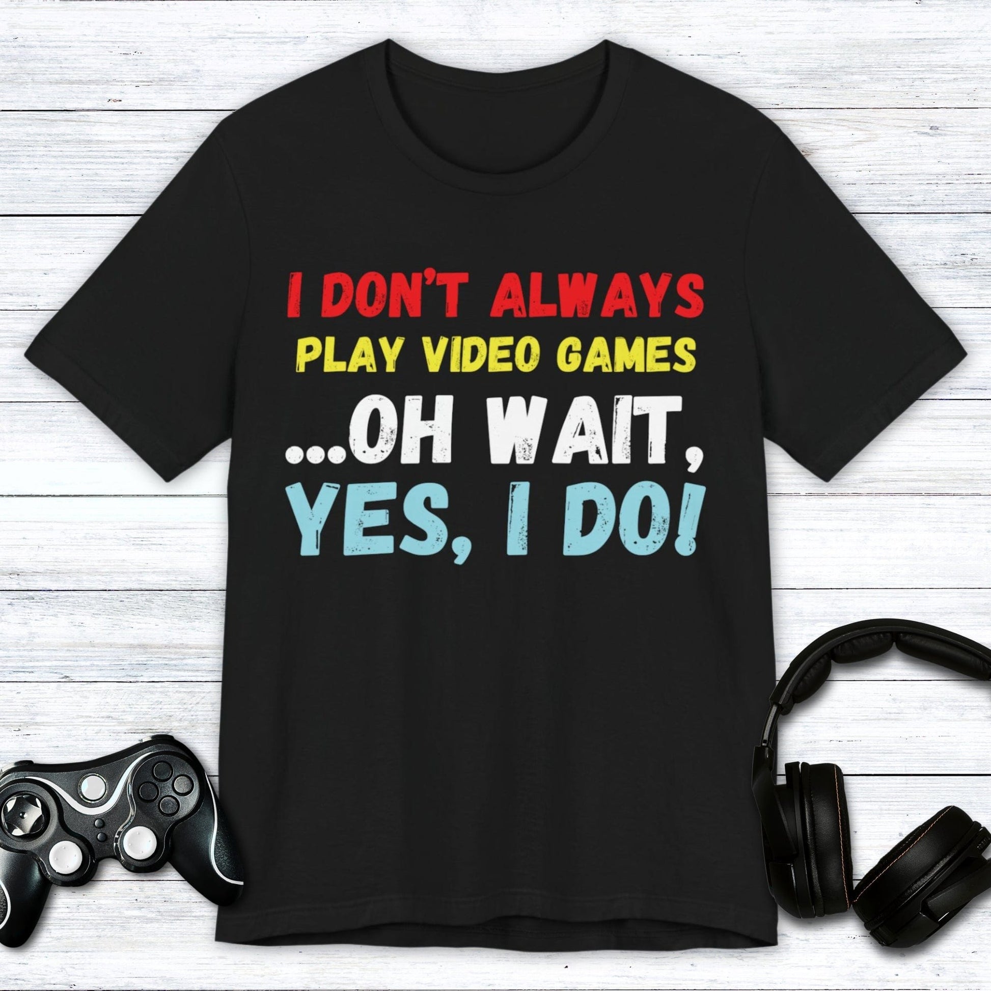 T-Shirt Black / S All Day, Every Day: Gaming T-shirt