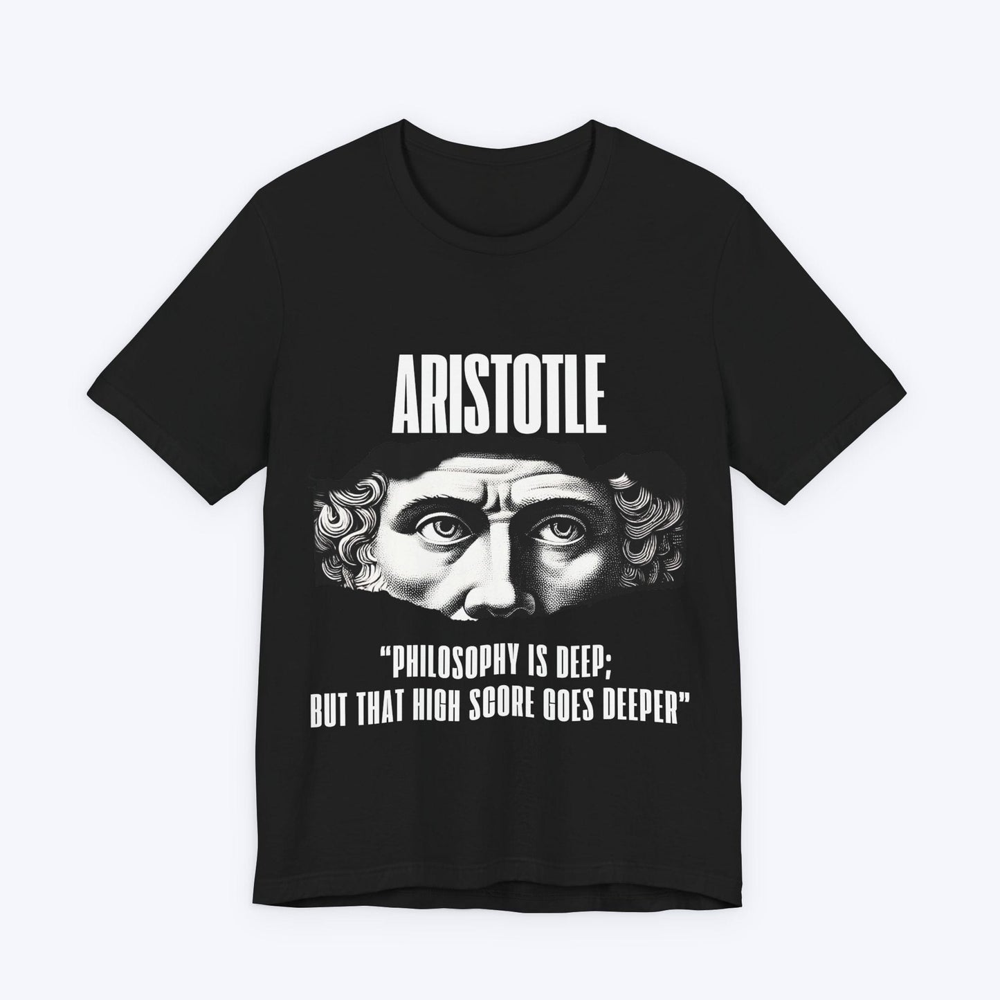 T-Shirt Black / S ARISTOTLE (That High Score Goes Deeper) T-shirt