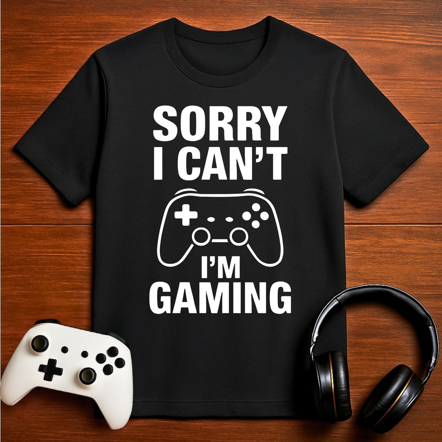 T-Shirt Black / S Can’t Talk – Gaming T-shirt