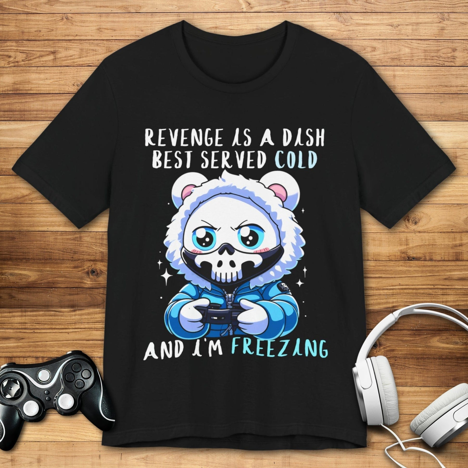 T-Shirt Black / S Cold Dish, Colder Revenge T-shirt