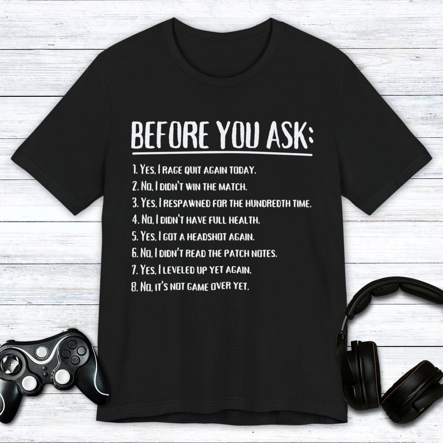 T-Shirt Black / S Don't Ask T-shirt
