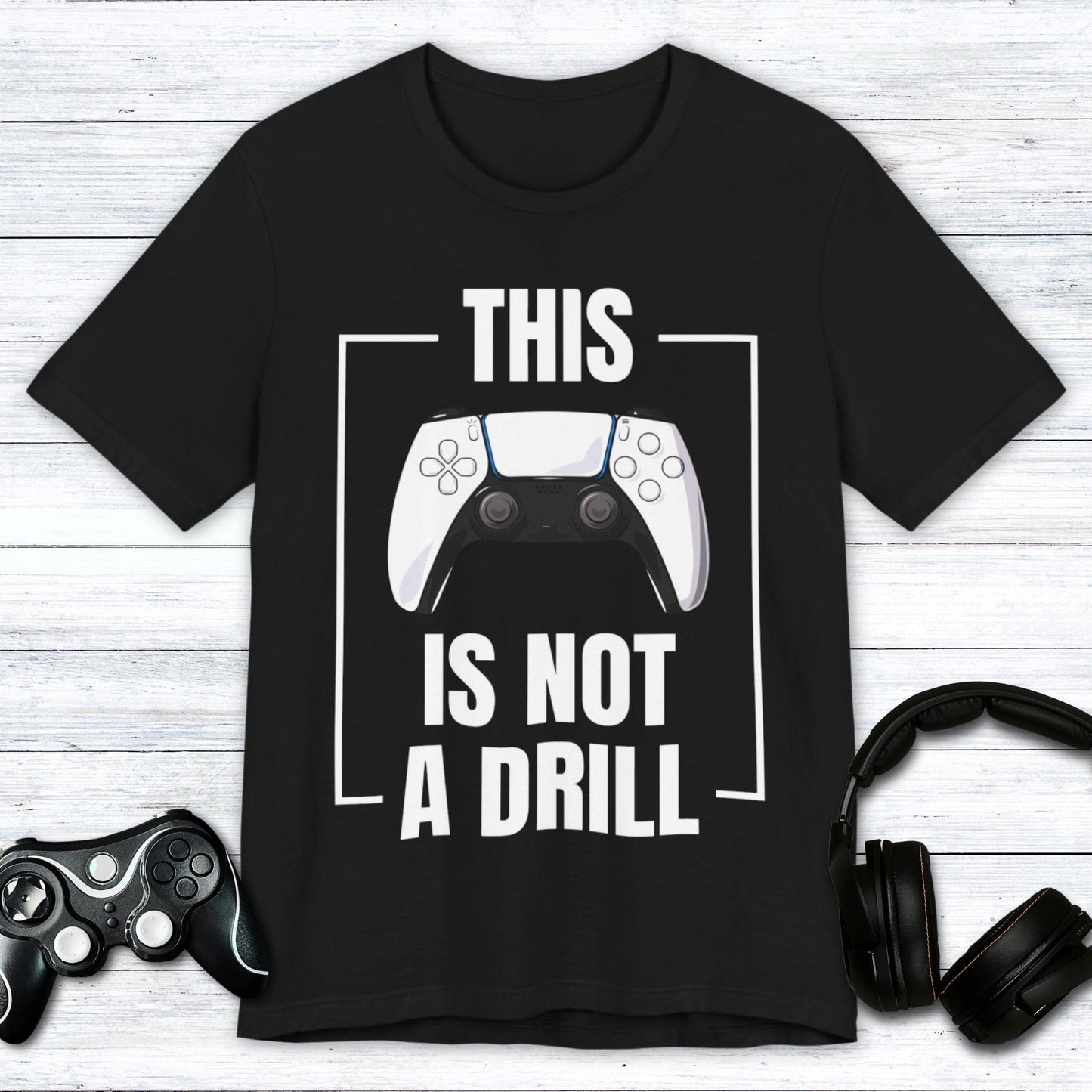 T-Shirt Black / S Drill Free Gaming T-shirt