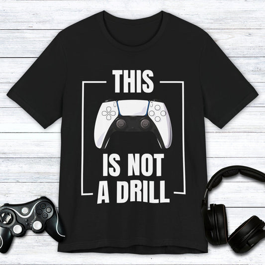 T-Shirt Black / S Drill Free Gaming T-shirt
