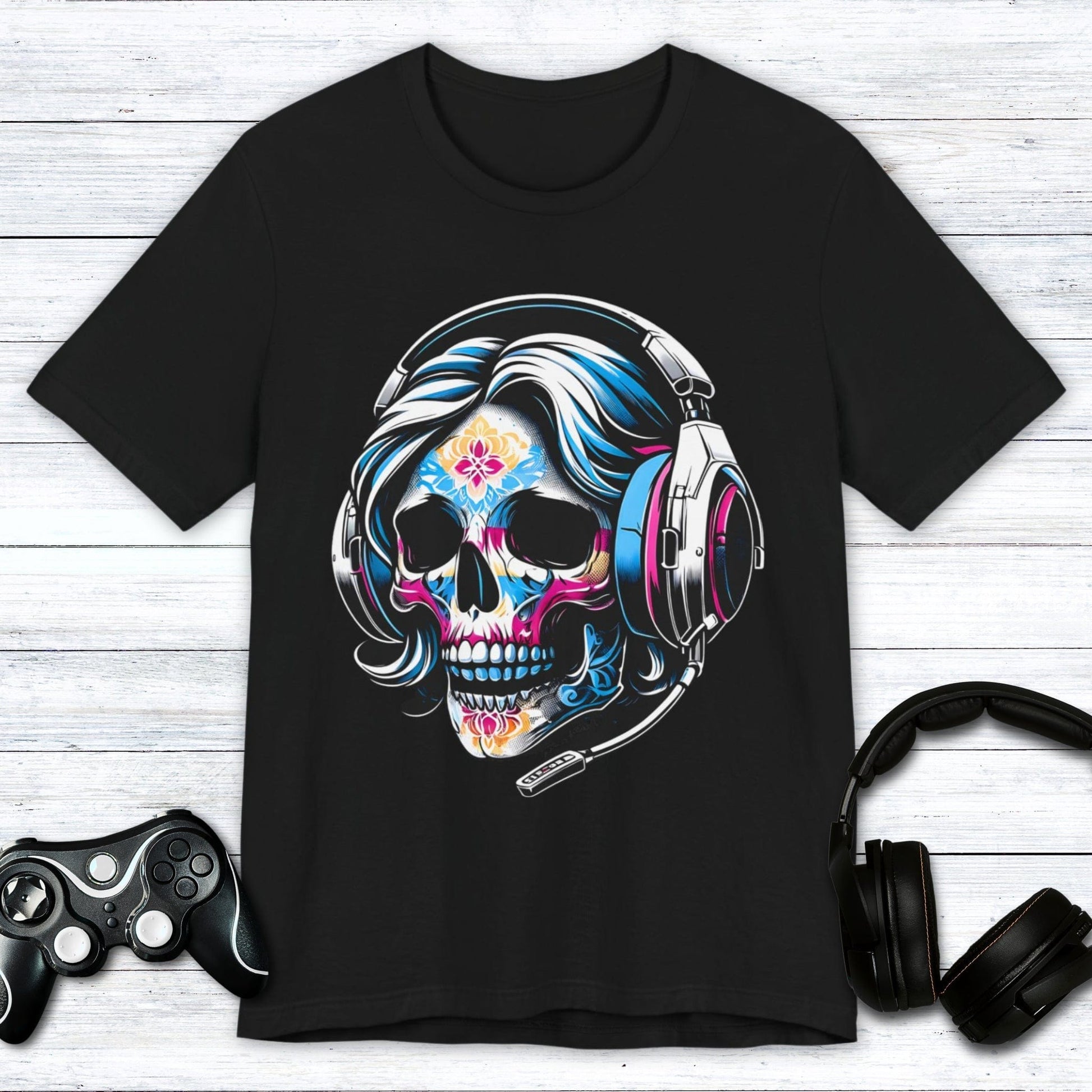 T-Shirt Black / S Eternal Gamer: Dia de Muertos T-shirt