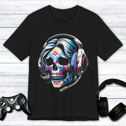 T-Shirt Black / S Eternal Gamer: Dia de Muertos T-shirt