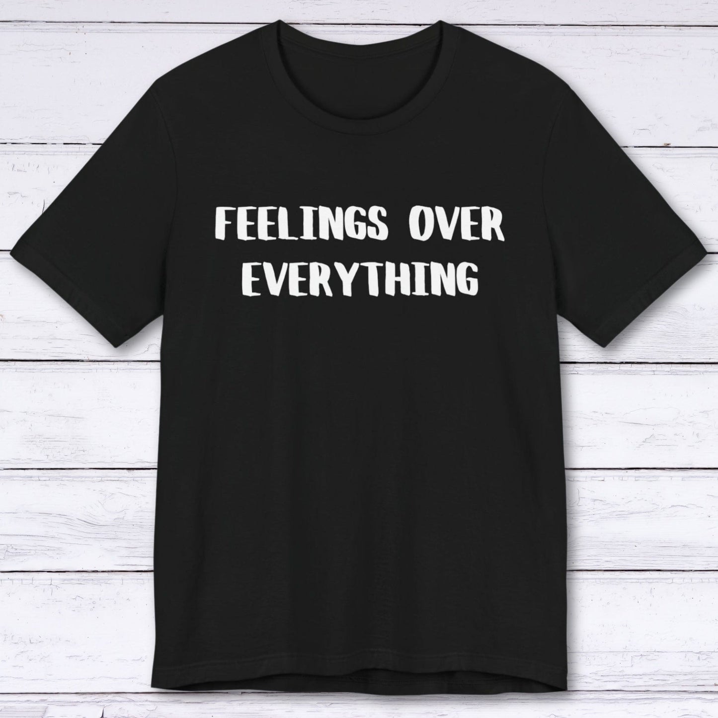 T-Shirt Black / S Feelings Over Everything "FOE" T-shirt