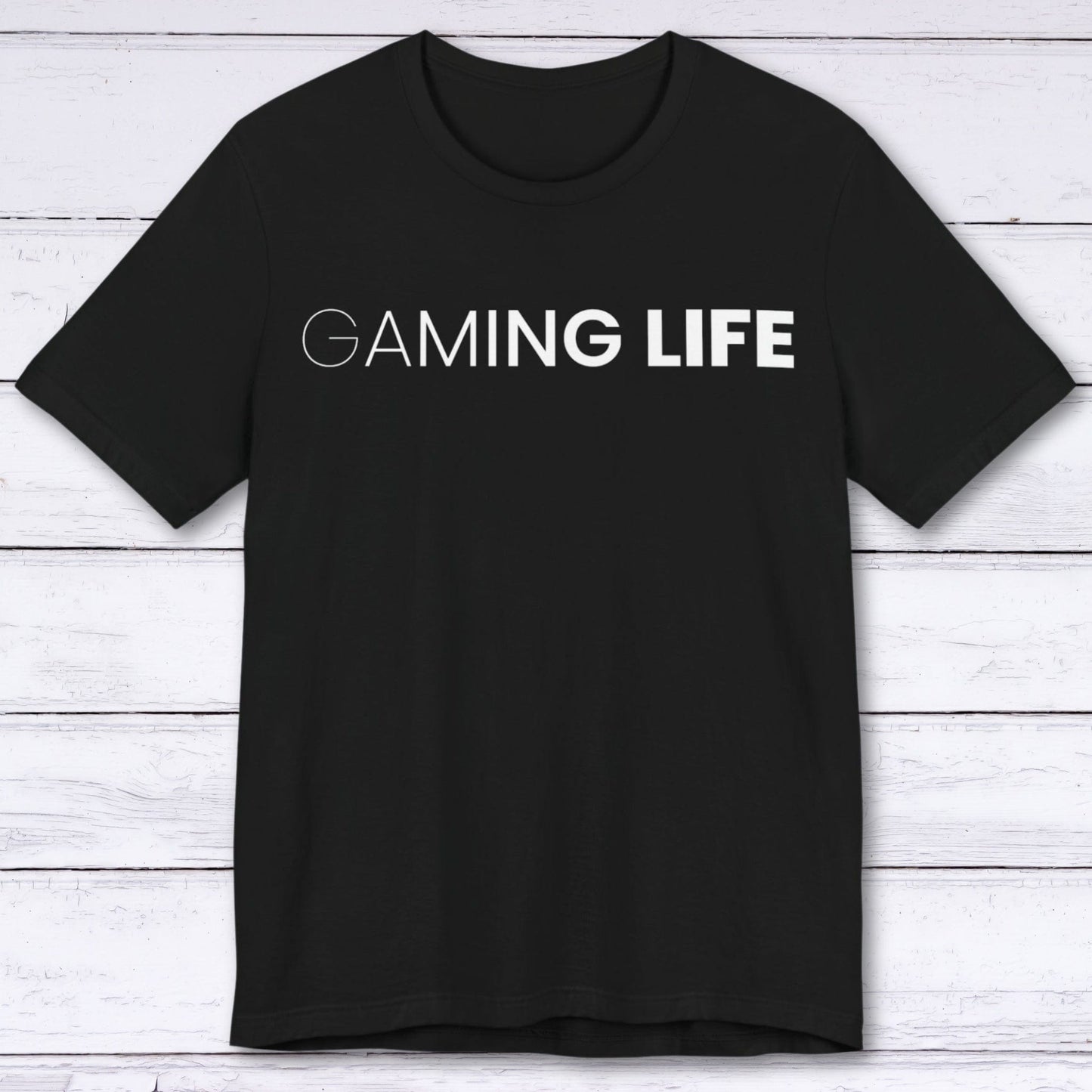T-Shirt Black / S Gaming Life Evolution T-shirt