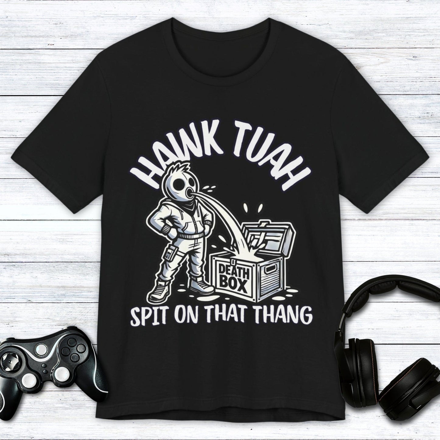 T-Shirt Black / S Hawk Tuah Death Box T-shirt