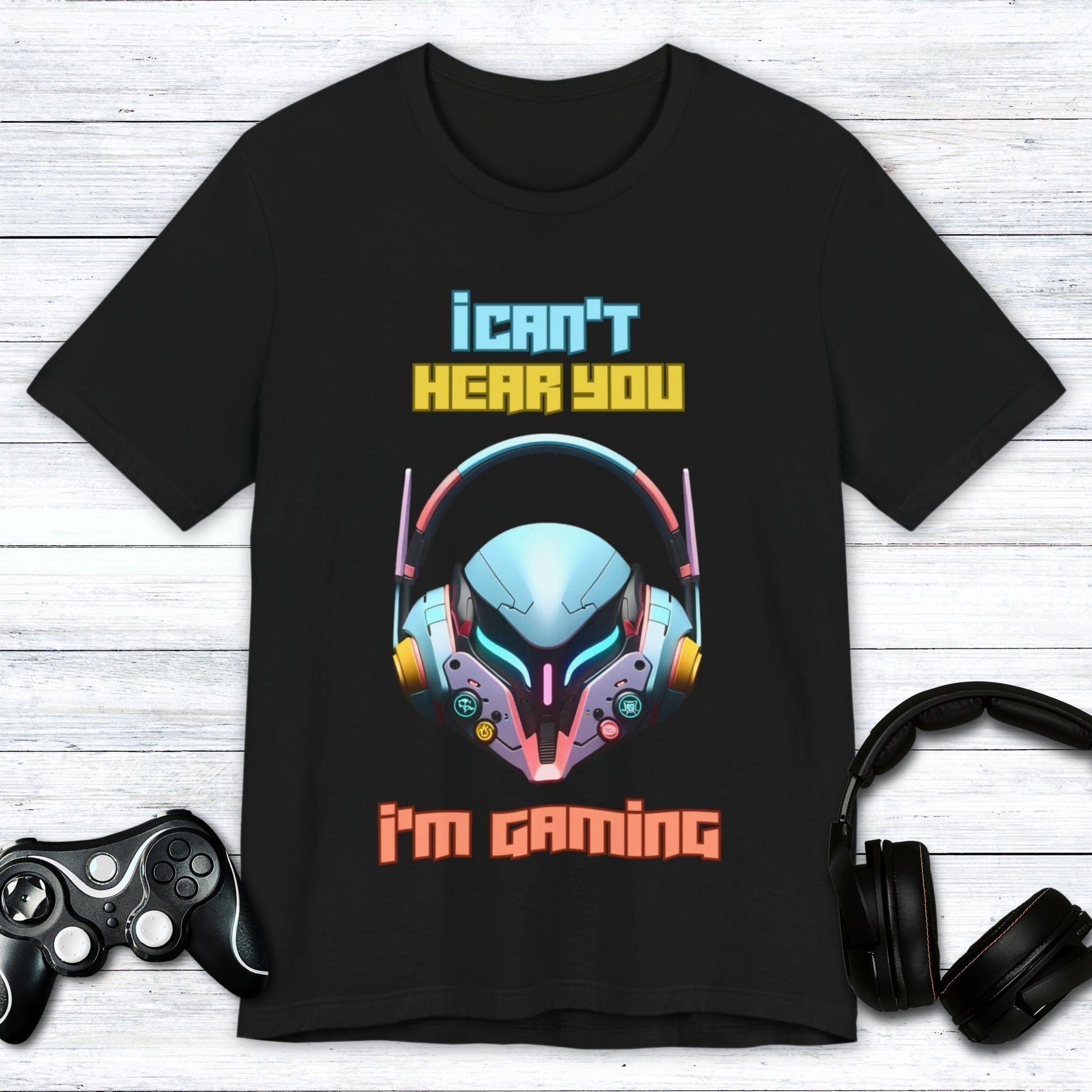 T-Shirt Black / S Hyper Sound Helm Gamer T-shirt
