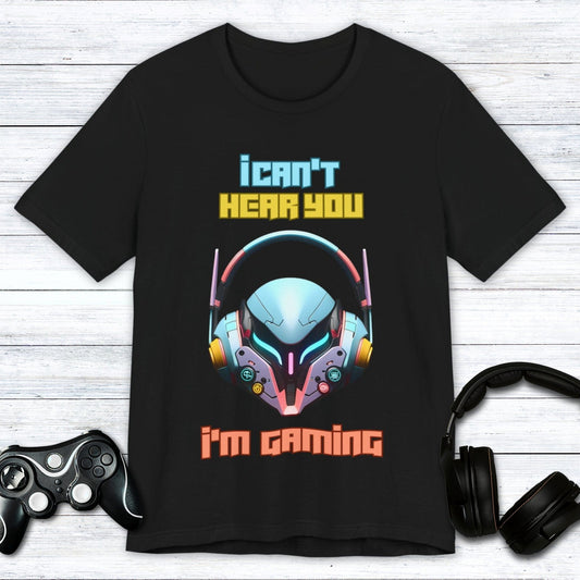 T-Shirt Black / S Hyper Sound Helm Gamer T-shirt