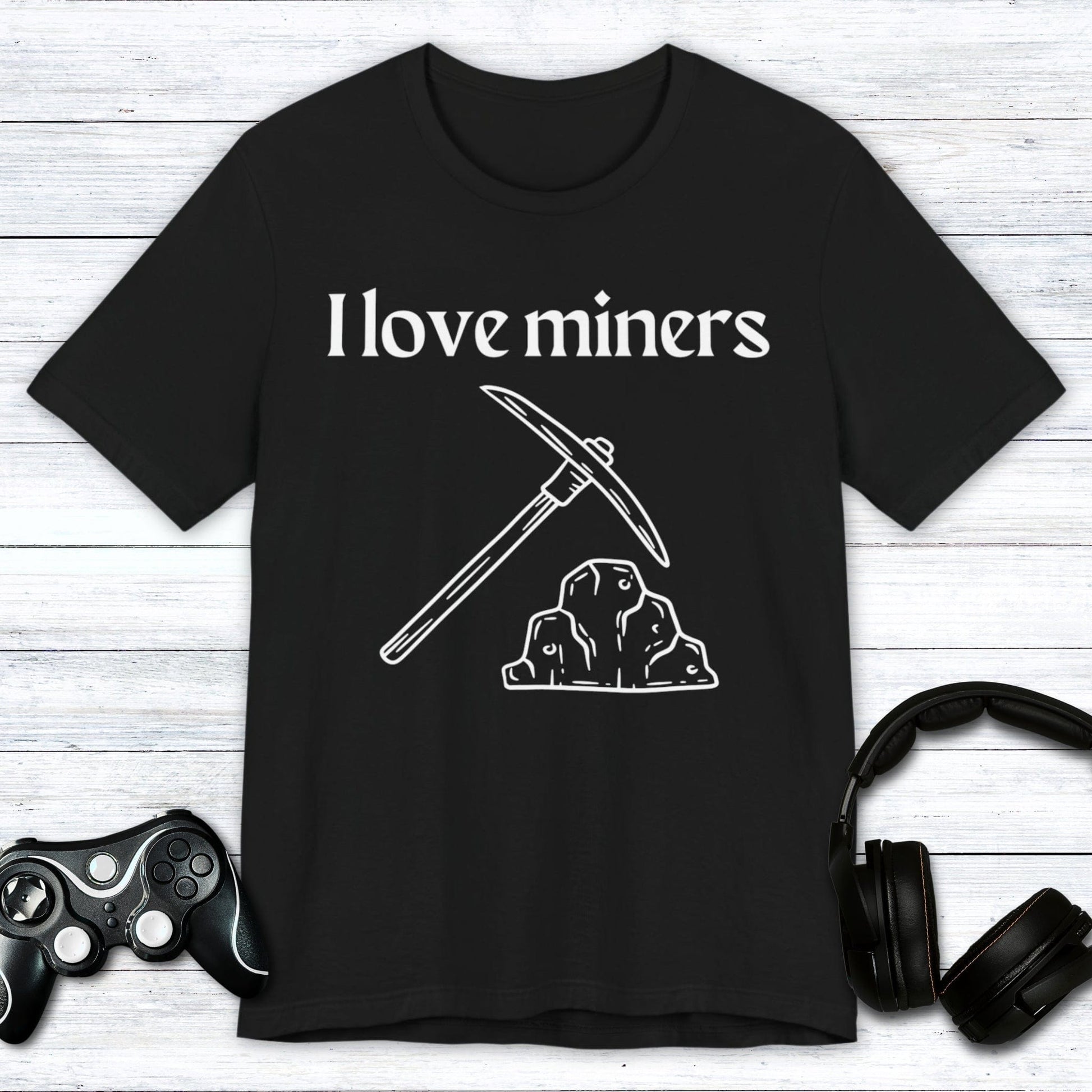 T-Shirt Black / S I Love Miners T-shirt
