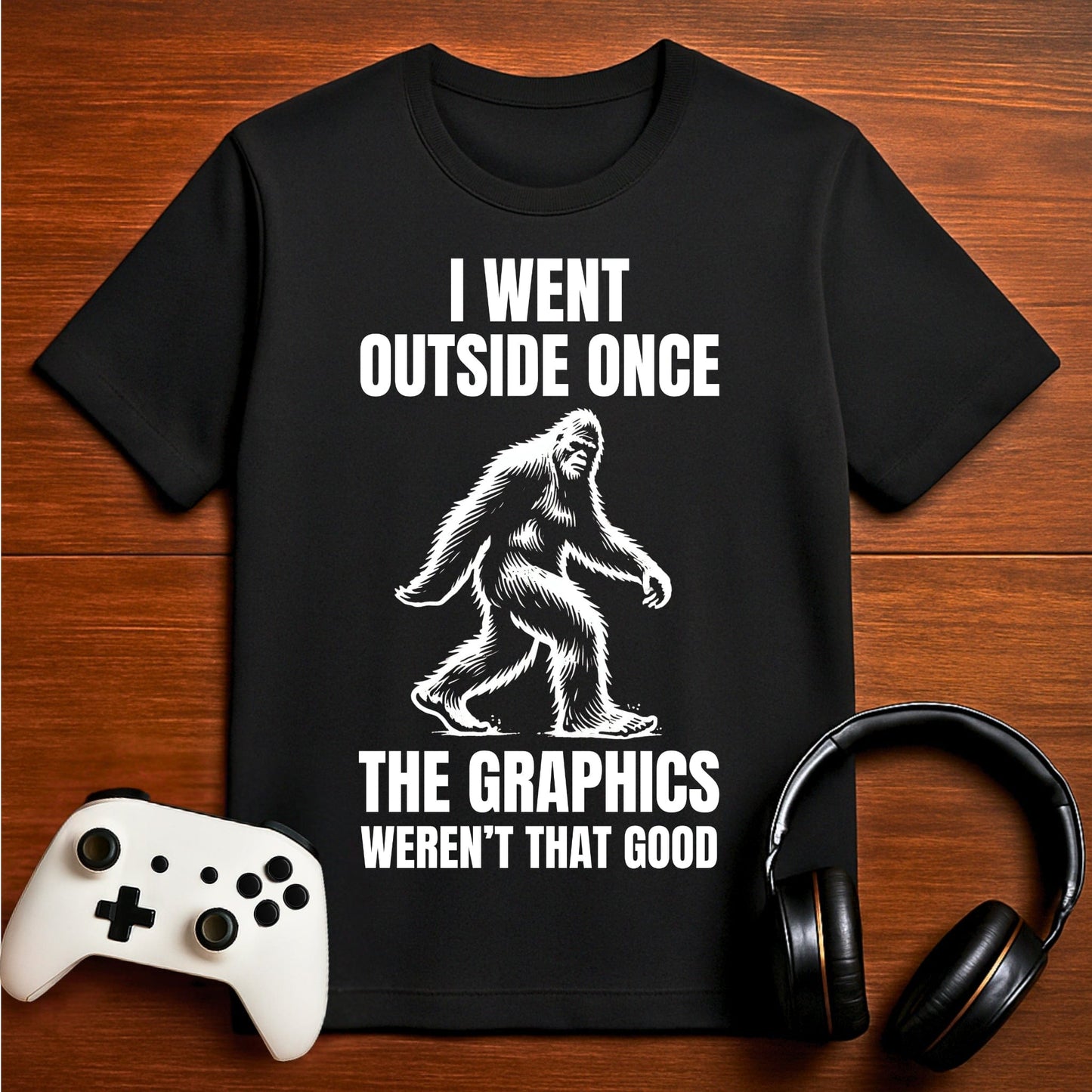 T-Shirt Black / S I Went Outside. Didn't Spot Me T-shirt