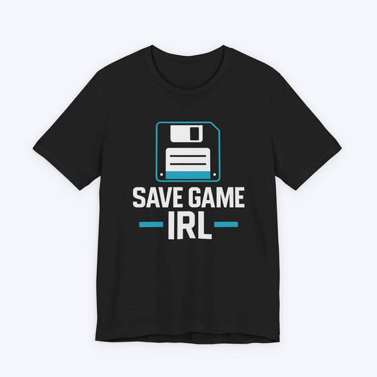 T-Shirt Black / S IRL is FloppyT-shirt