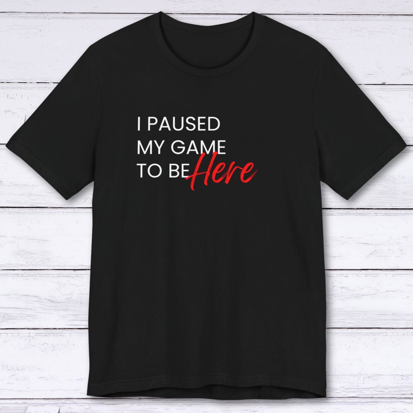 T-Shirt Black / S Just Letting You Know T-shirt