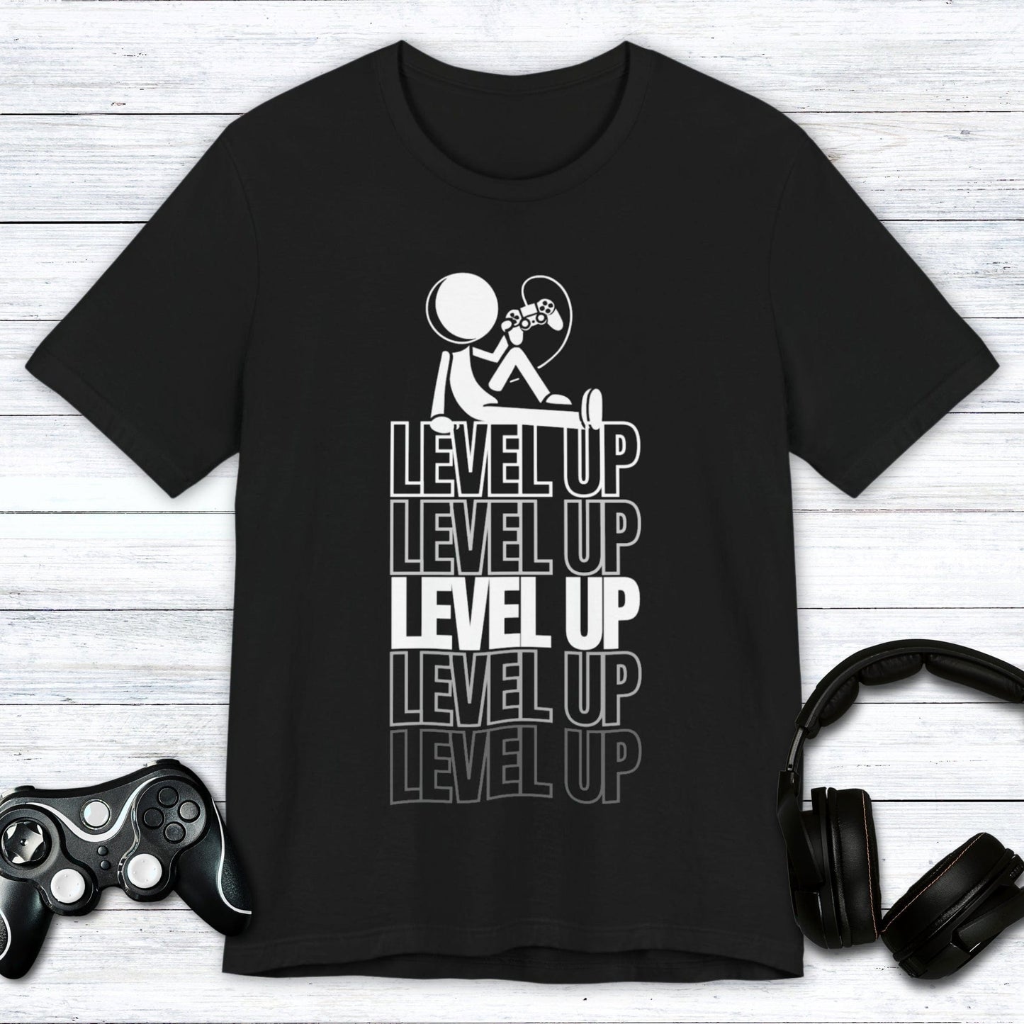 T-Shirt Black / S Level Up T-shirt