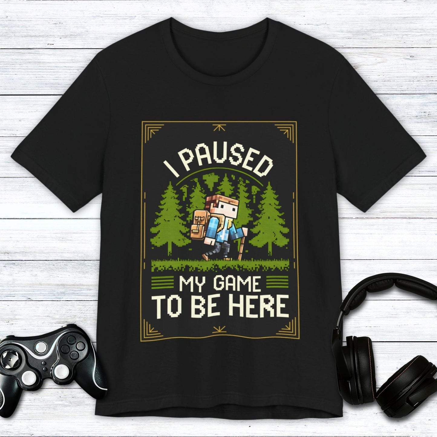 T-Shirt Black / S Leveling Up in Real Life T-shirt