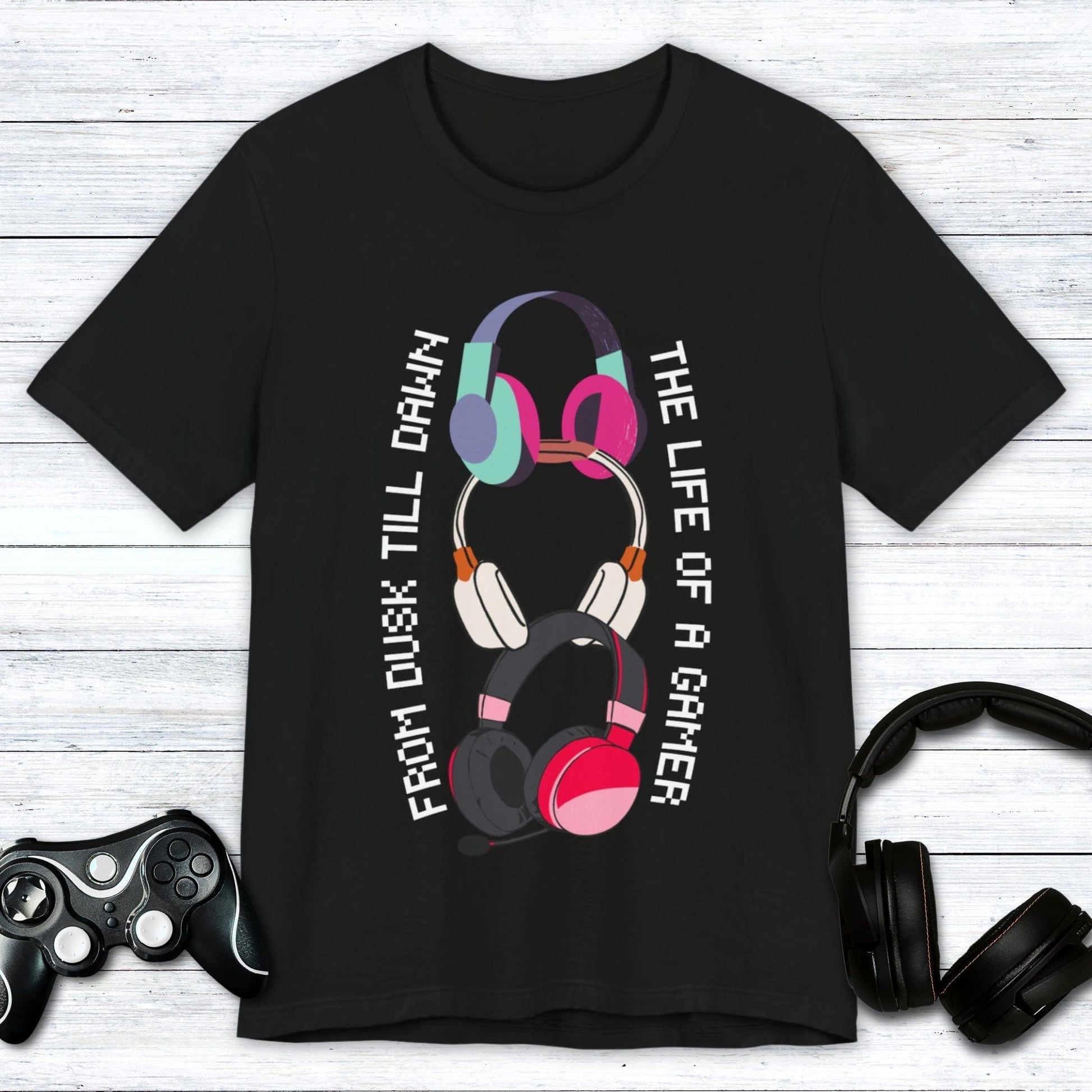 T-Shirt Black / S Life of a Gamer (Headset) T-shirt
