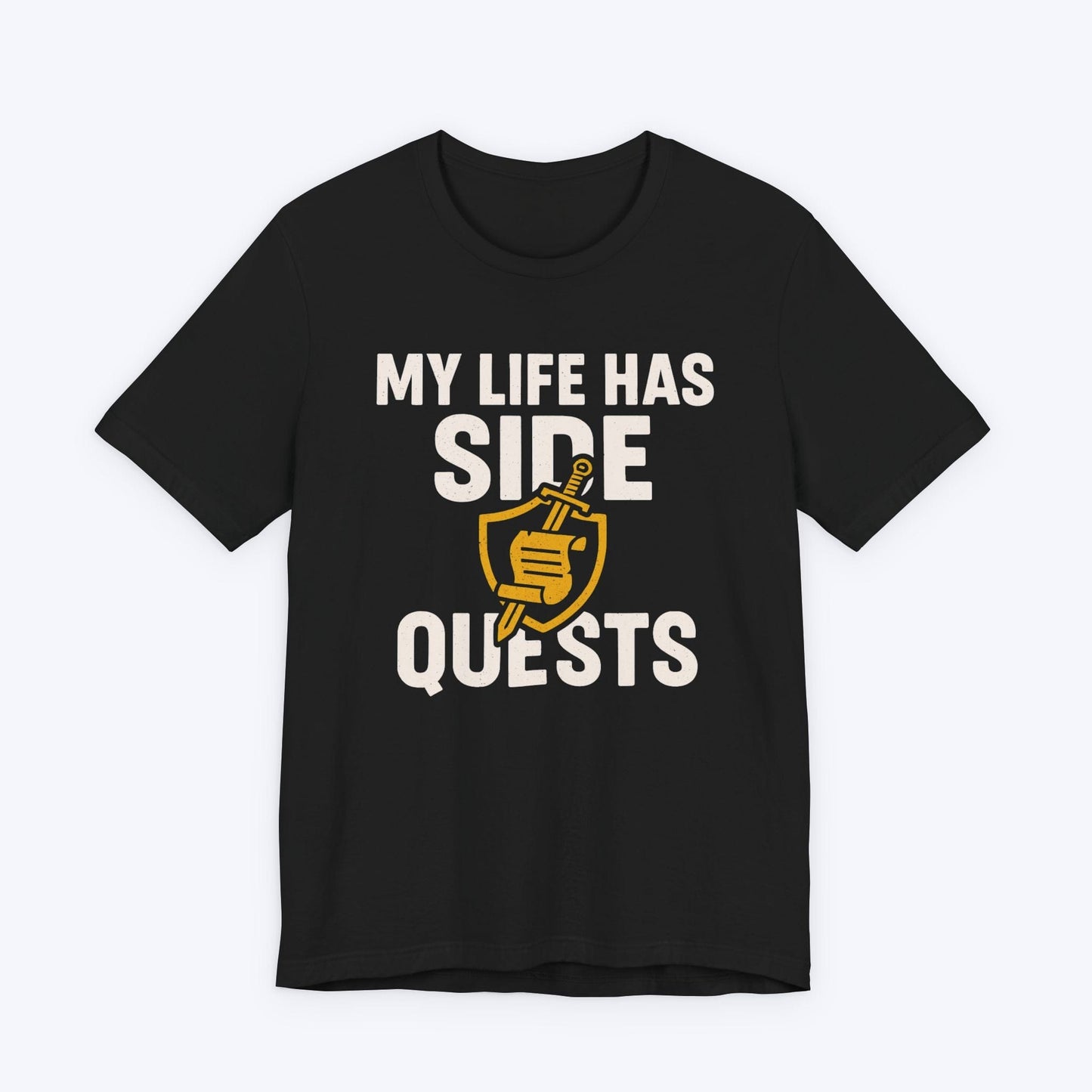 T-Shirt Black / S Life of Side Quests T-shirt