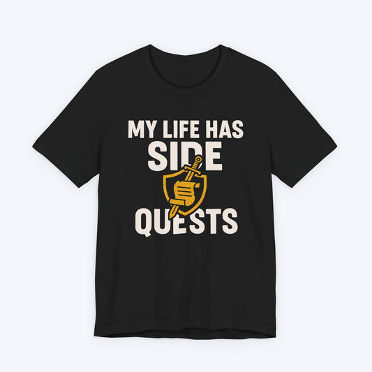 T-Shirt Black / S Life of Side Quests T-shirt