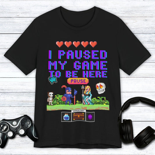 T-Shirt Black / S My Pixels Are Waiting T-shirt
