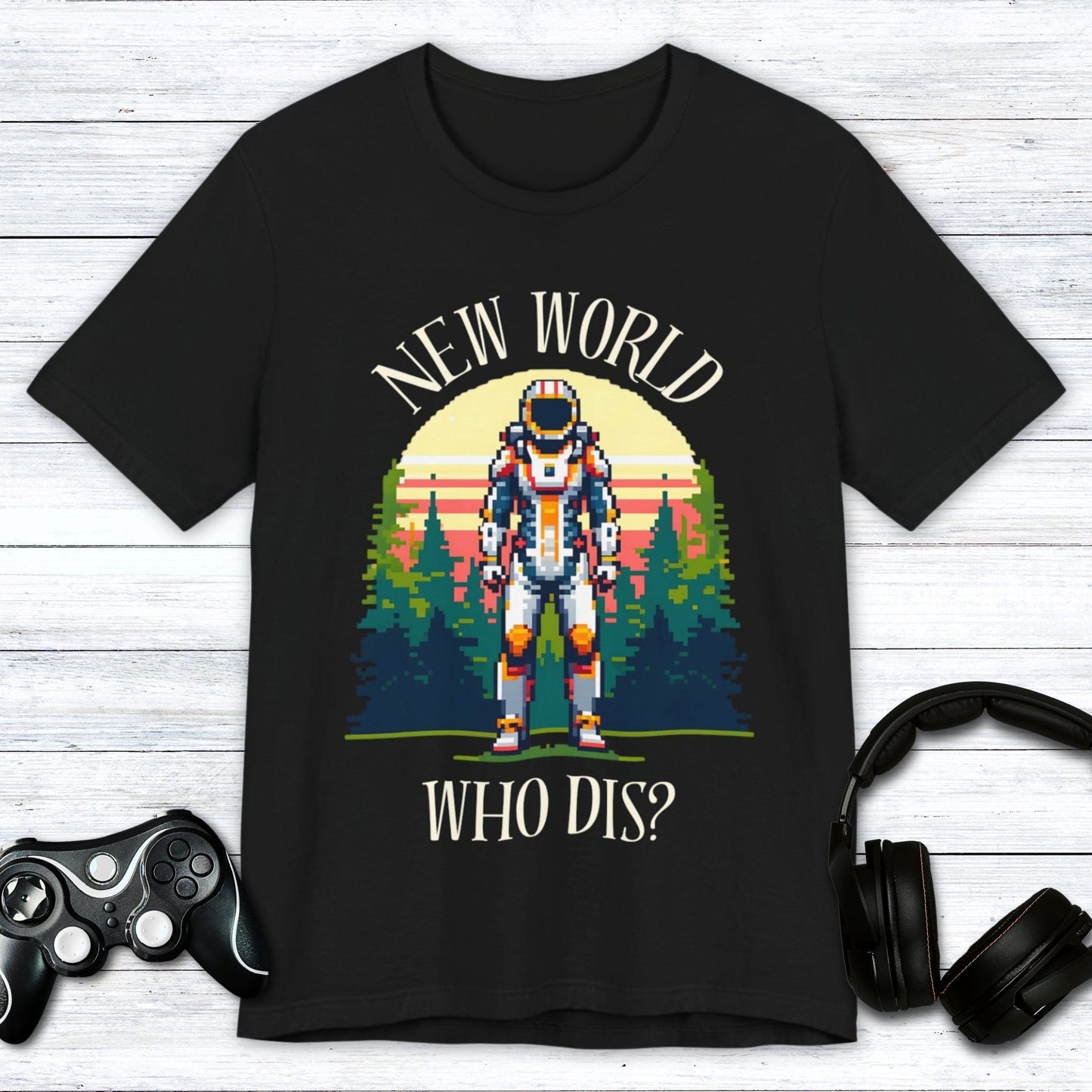 T-Shirt Black / S New World Who Dis T-shirt