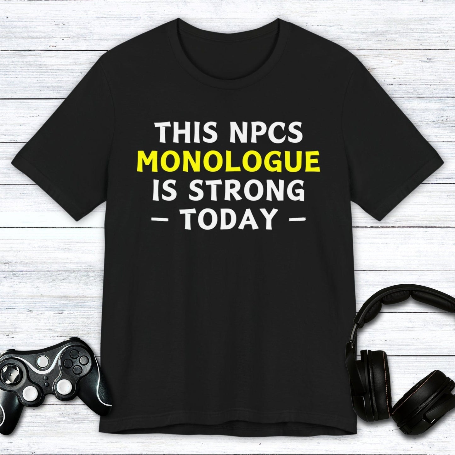 T-Shirt Black / S NPC Monologue T-shirt