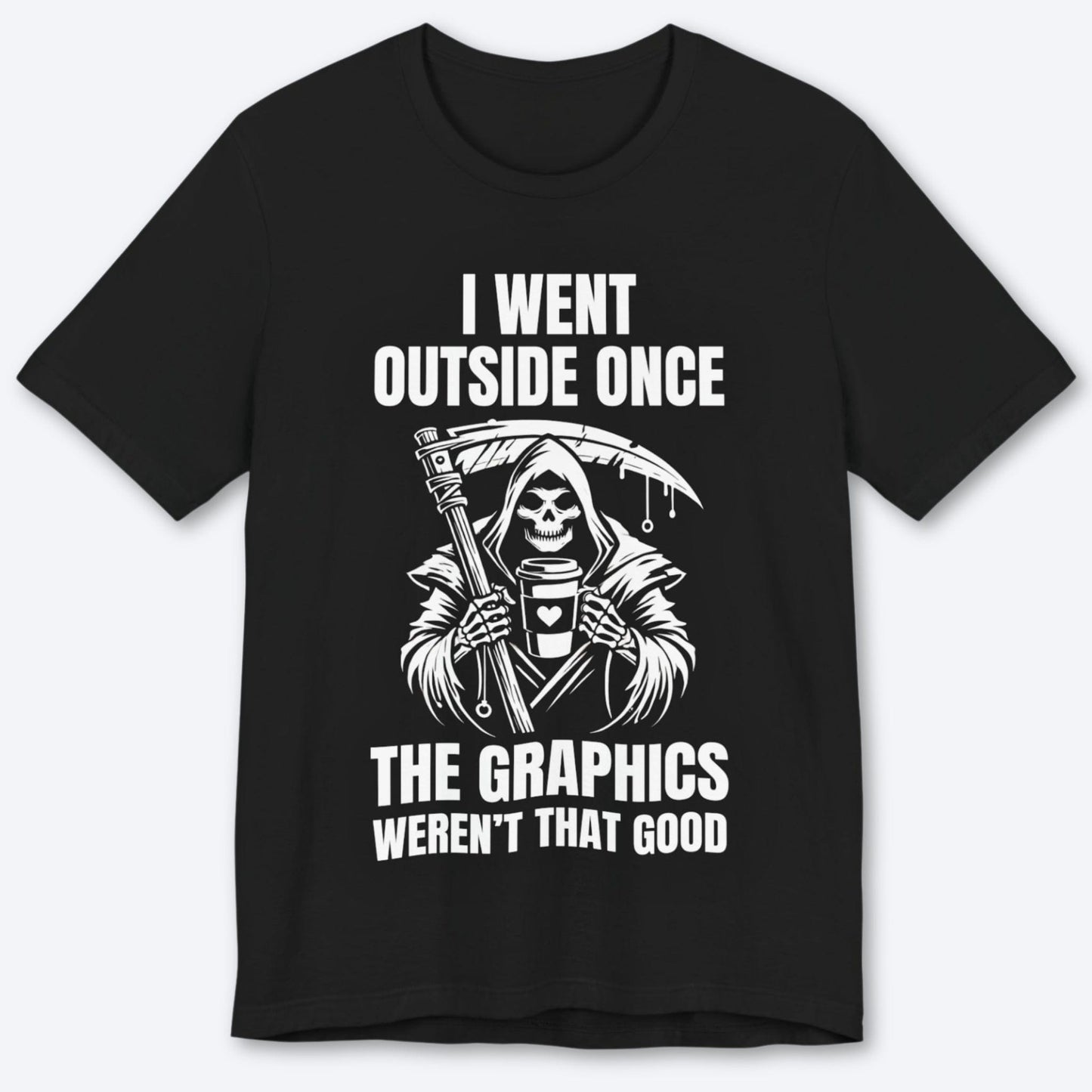 T-Shirt Black / S Outside Was Lifeless T-shirt