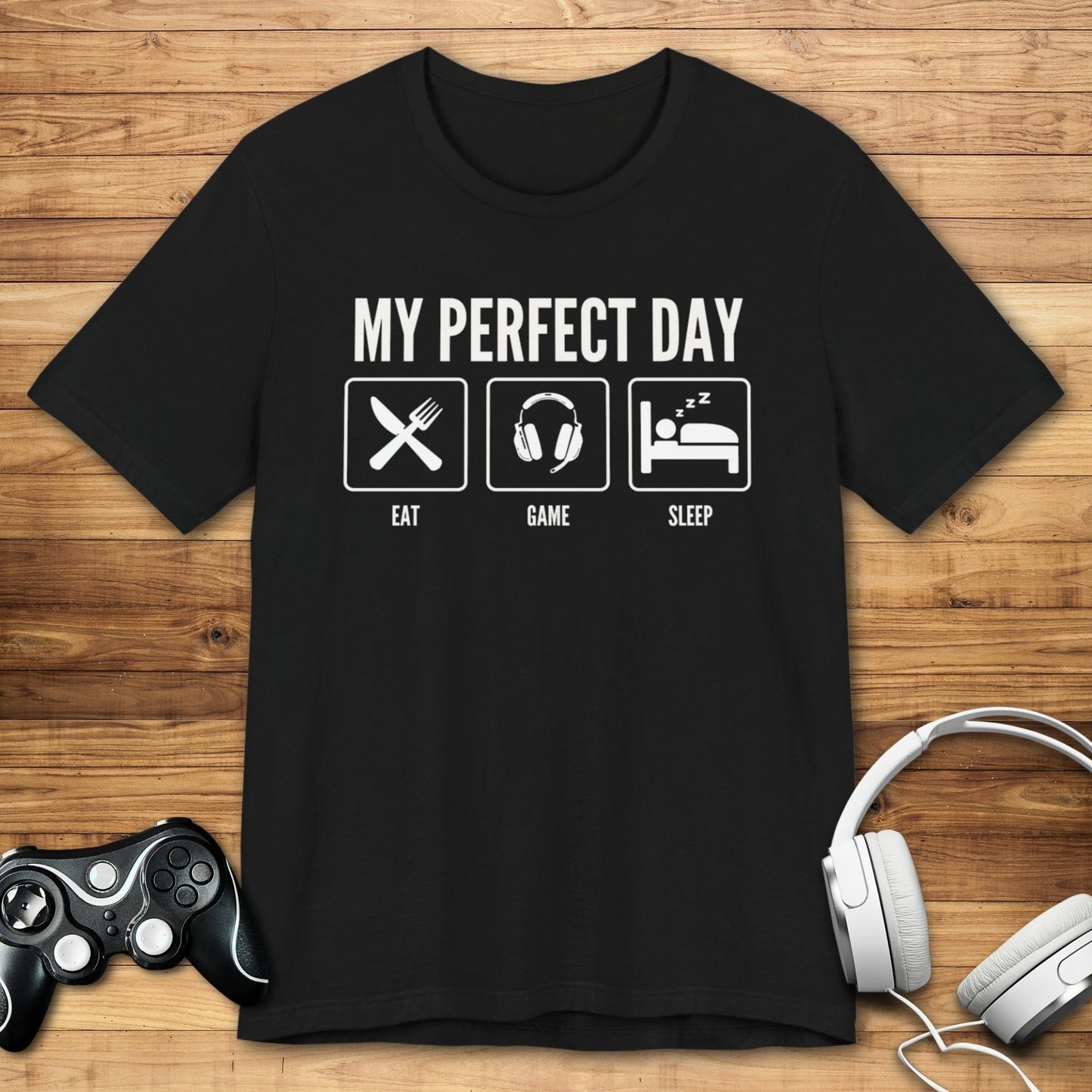 T-Shirt Black / S Perfect Day Gamer Edition T-shirt