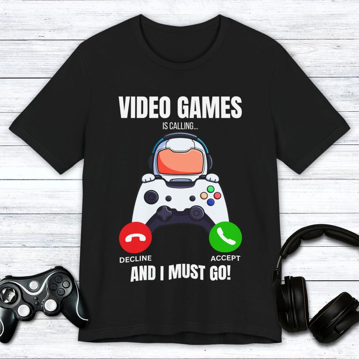 T-Shirt Black / S Pick Up the Controller T-shirt
