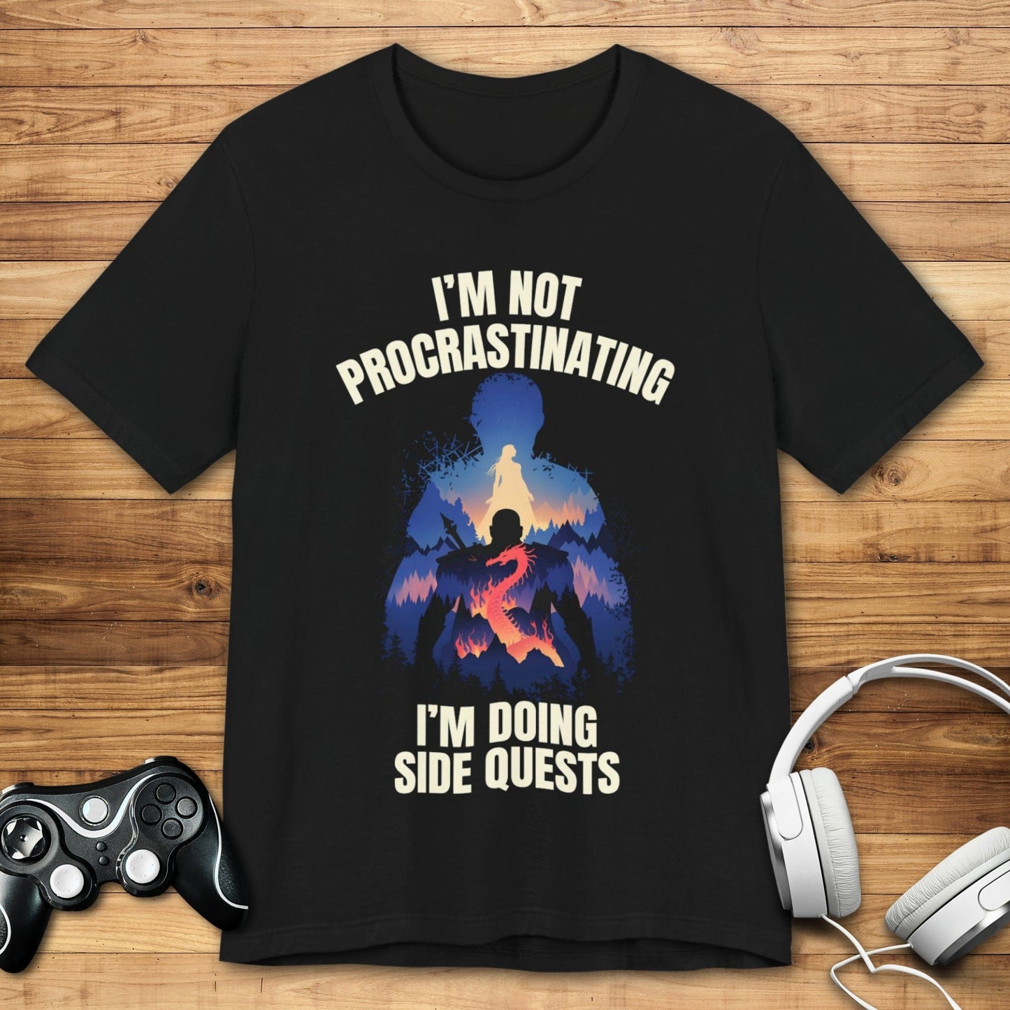 T-Shirt Black / S Procrastinating With Style T-shirt