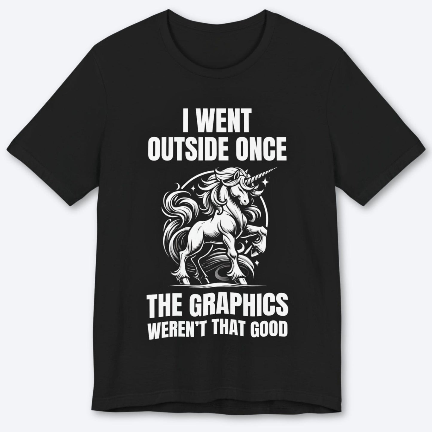 T-Shirt Black / S Reality’s Missing Its Unicorn Patch T-shirt