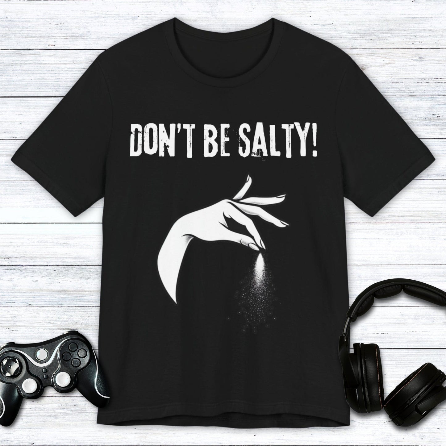 T-Shirt Black / S Salty Is As Salty Does T-shirt