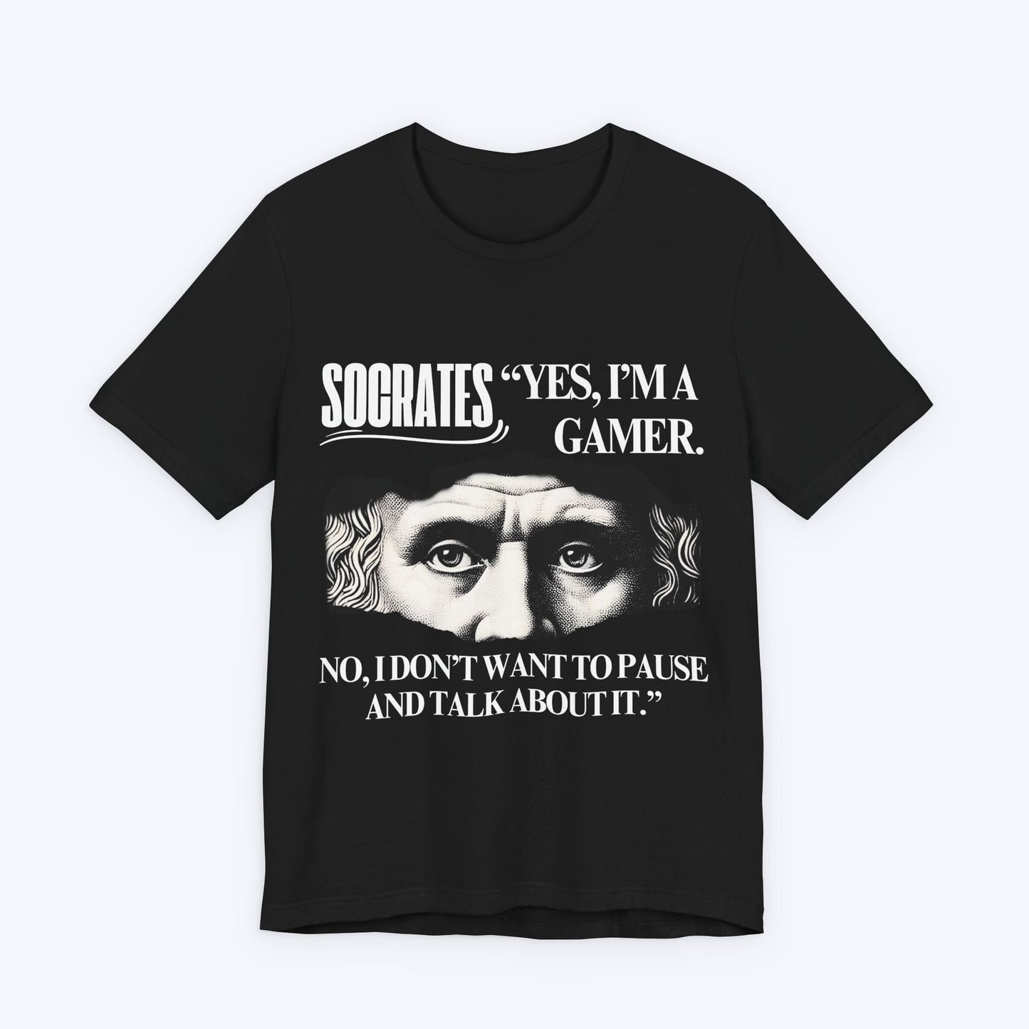 T-Shirt Black / S SOCRATES (Yes, I'm A Gamer) T-shirt