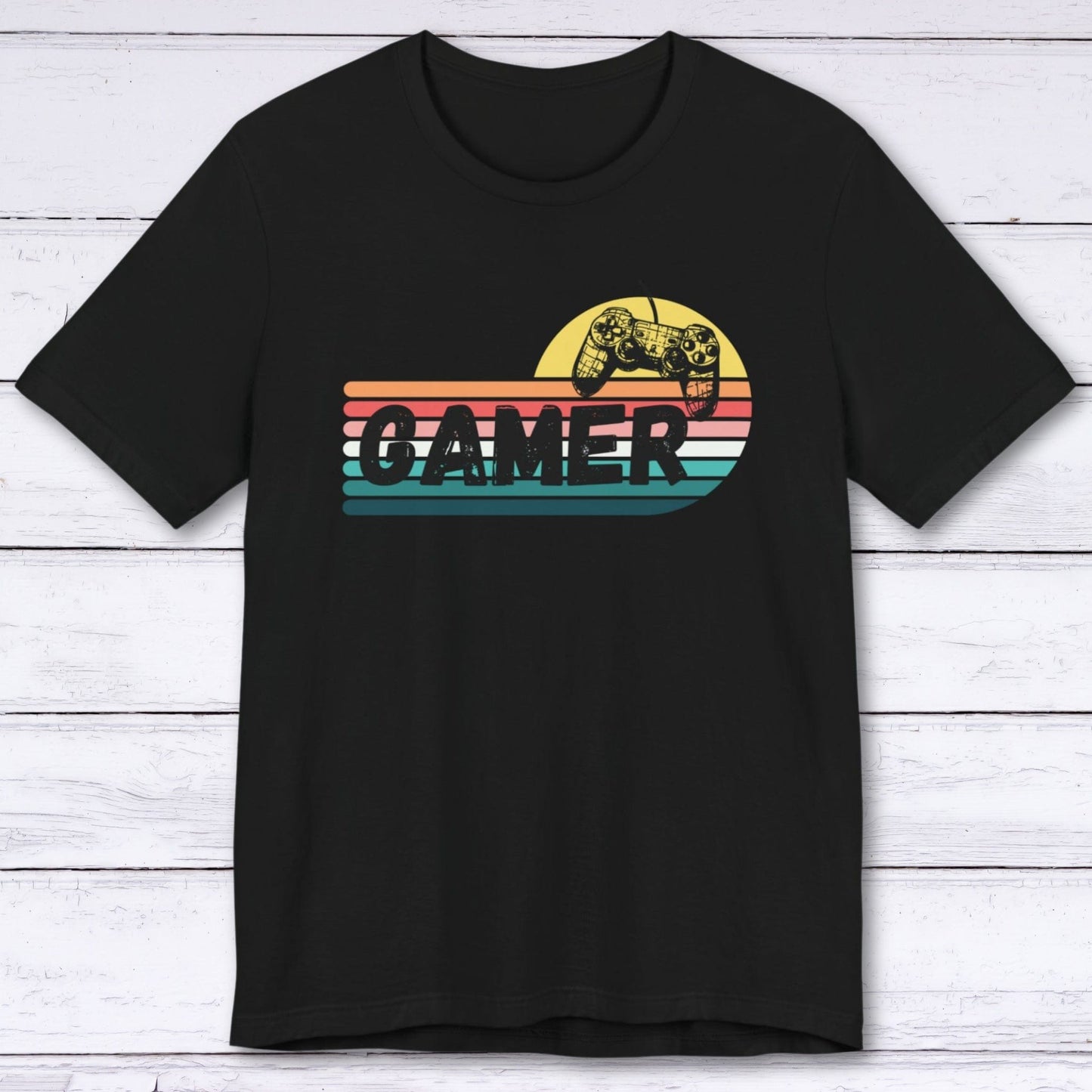 T-Shirt Black / S Sunset Gamer T-shirt