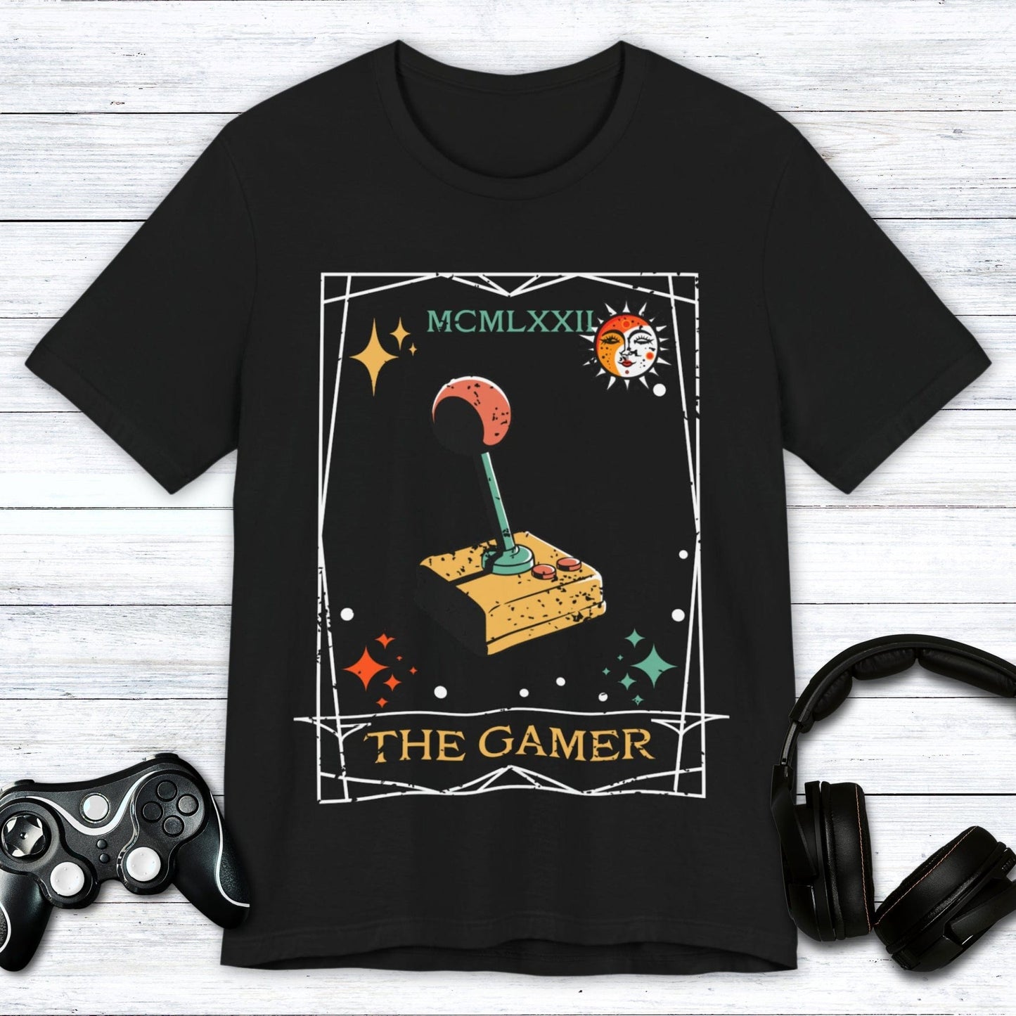 T-Shirt Black / S The Gamer "Tarot Card" T-shirt