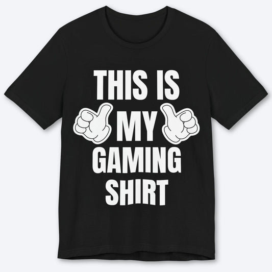 T-Shirt Black / S Thumbs Up To Gaming T-shirt