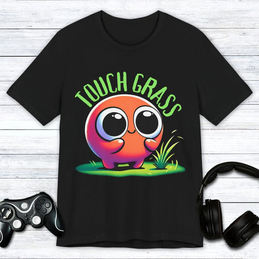 T-Shirt Black / S Touched Grass (Gamer) T-shirt