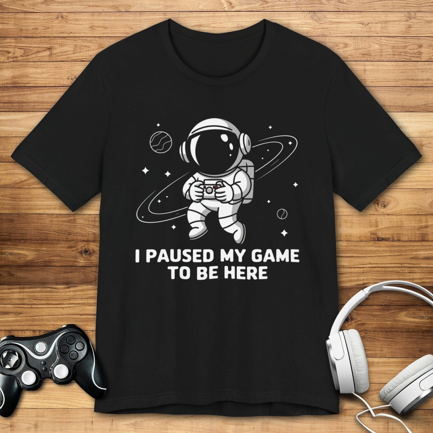 T-Shirt Black / S Traded My Controller for Zero Gravity T-Shirt