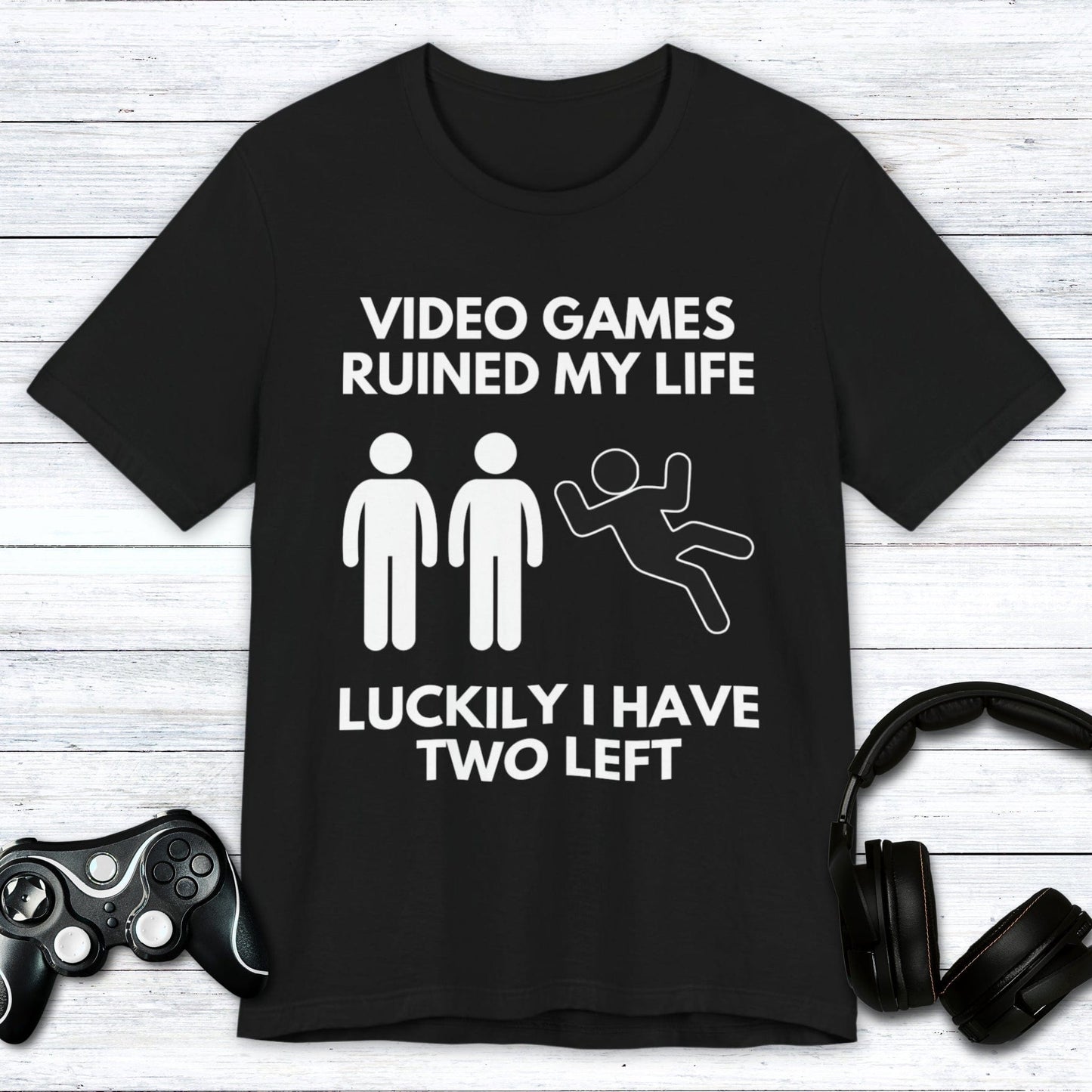 T-Shirt Black / S Two Lives Left T-shirt