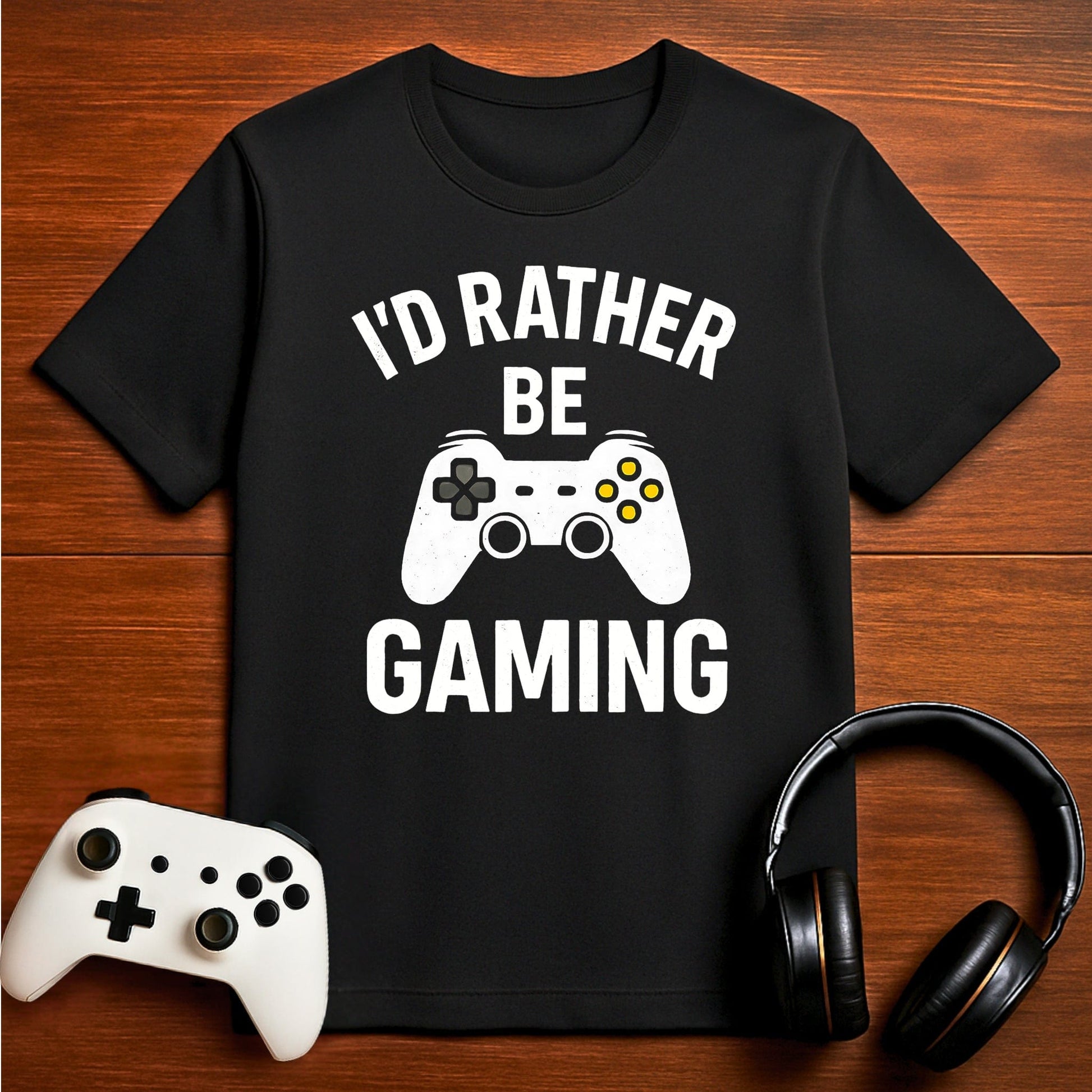 T-Shirt Black / S Wish I Was Gaming T-shirt