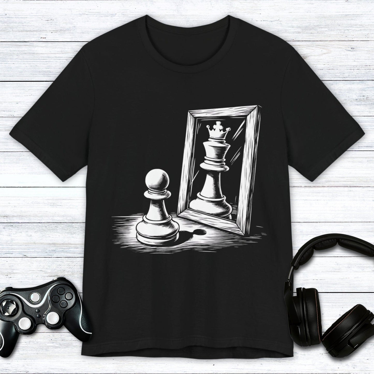 T-Shirt Black / S You're a Queen (Not a Pawn) T-shirt