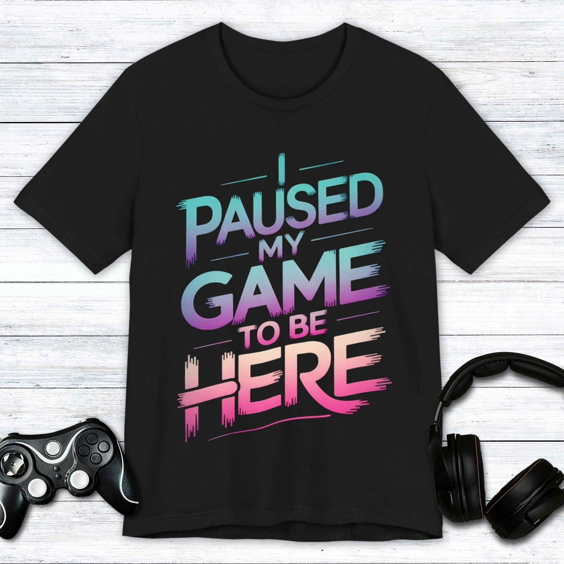 T-Shirt Black / S You’re Welcome, I Paused T-shirt