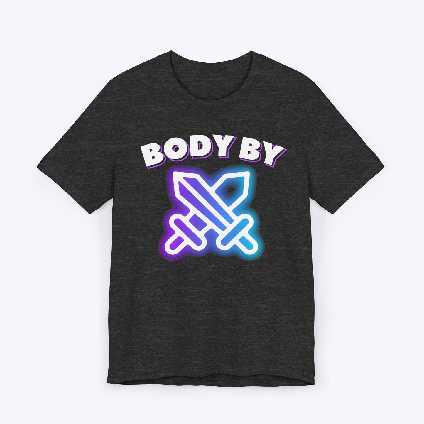 T-Shirt Dark Grey Heather / S Body by Gaming T-shirt