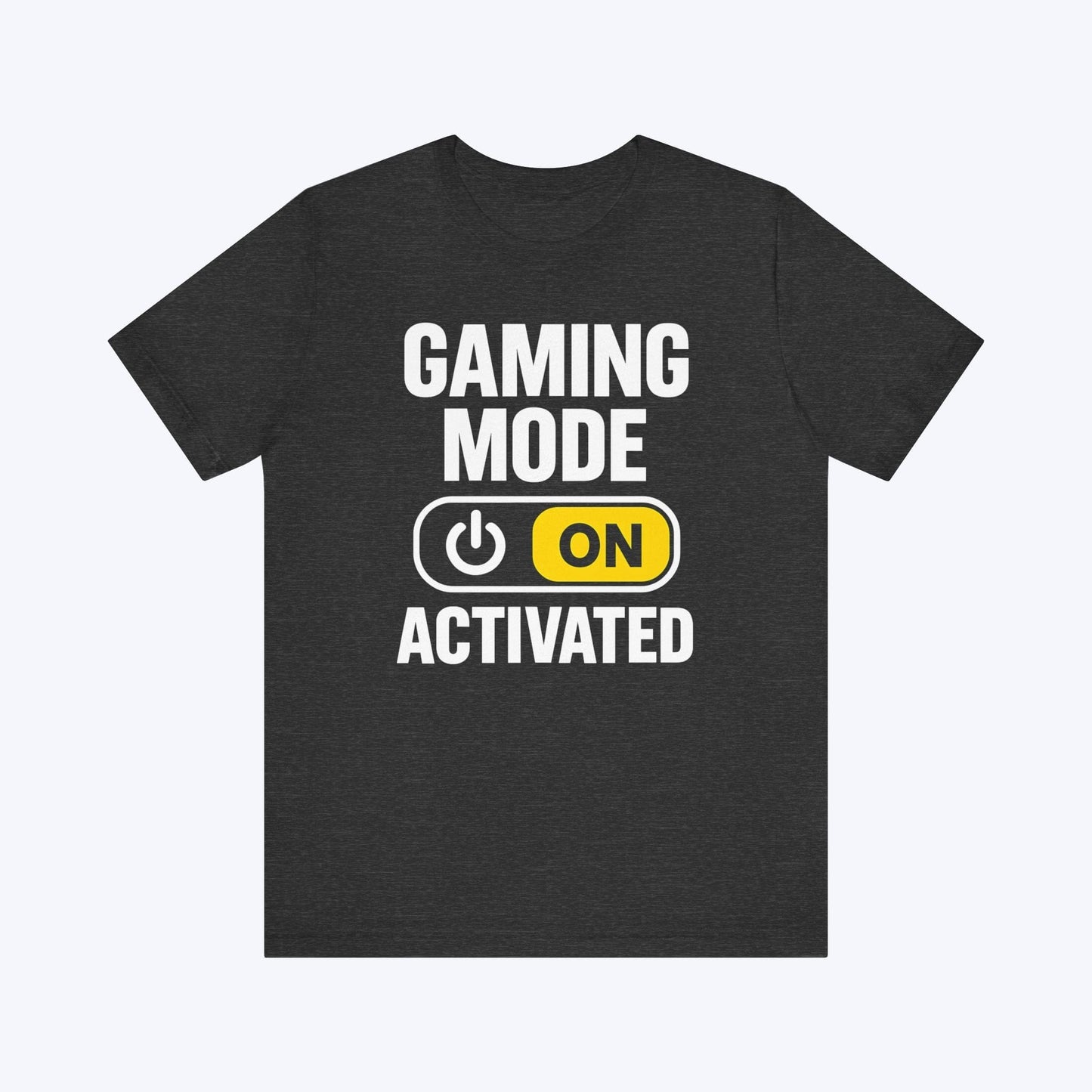 T-Shirt Dark Grey Heather / S Controller On, World Off T-shirt