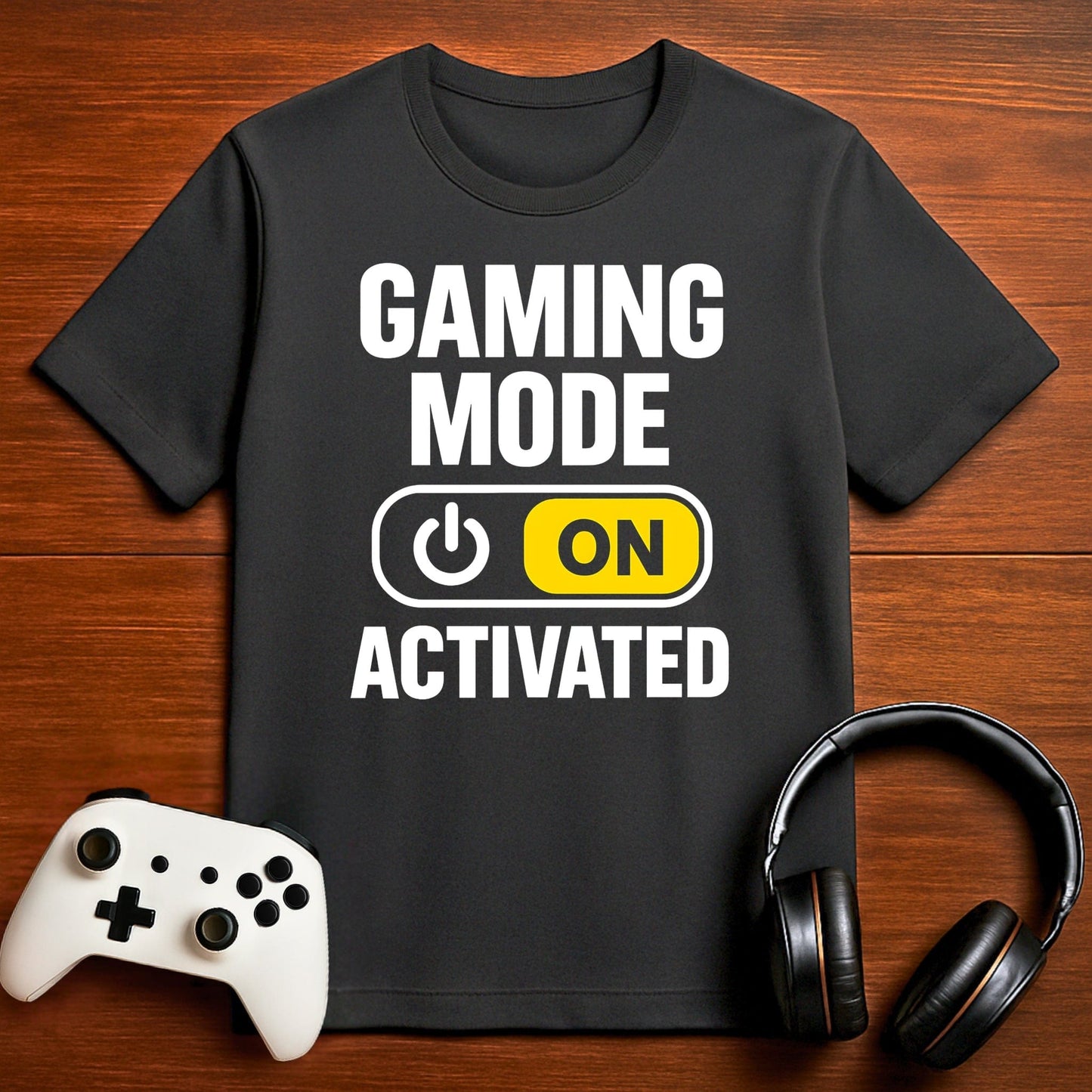 T-Shirt Dark Grey Heather / S Controller On, World Off T-shirt