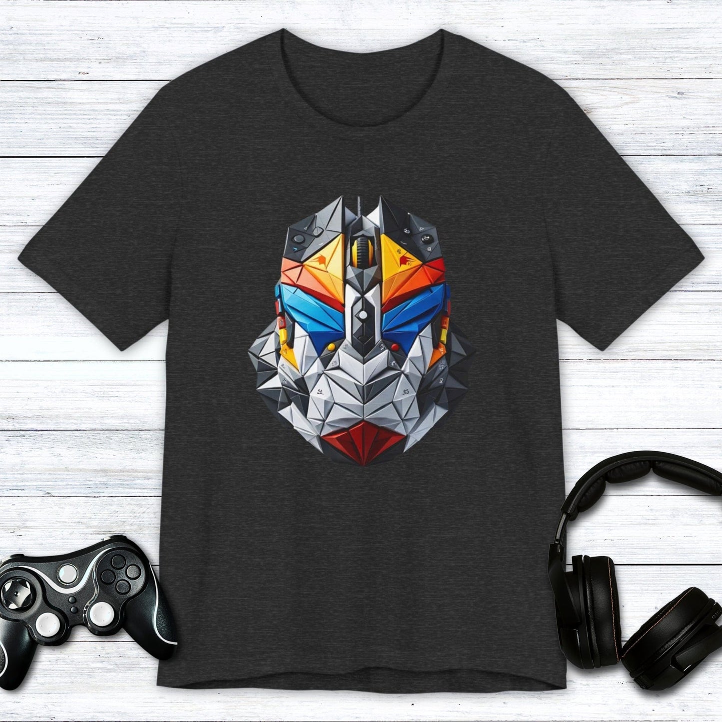 T-Shirt Dark Grey Heather / S Cyber Shift Mouse Gamer T-shirt