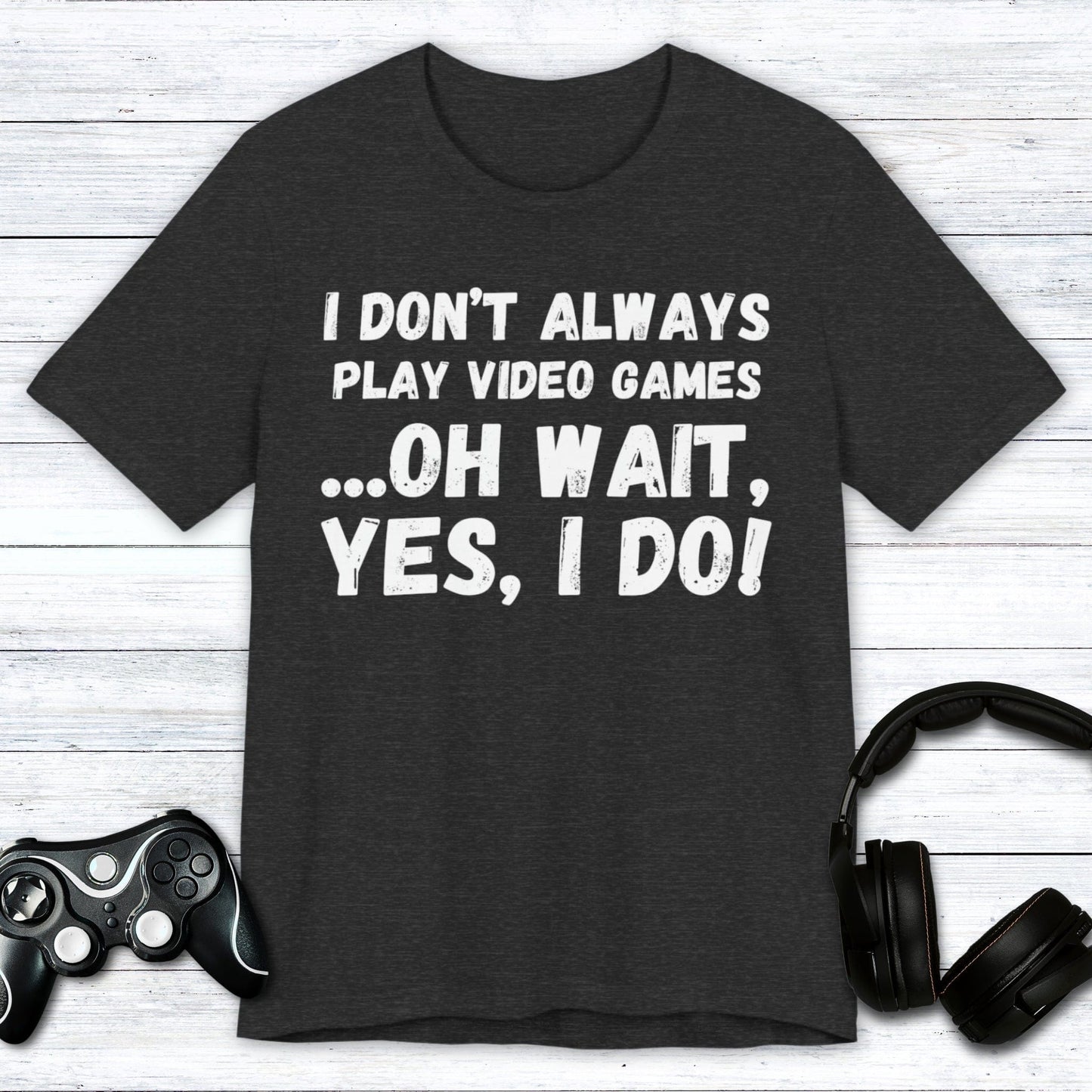 T-Shirt Dark Grey Heather / S Dedicated Gaming Lifestyle T-shirt