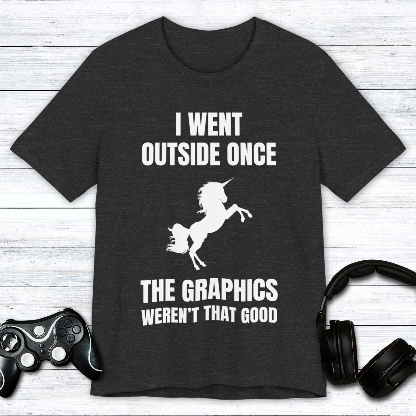 T-Shirt Dark Grey Heather / S Disappointed Unicorn T-shirt