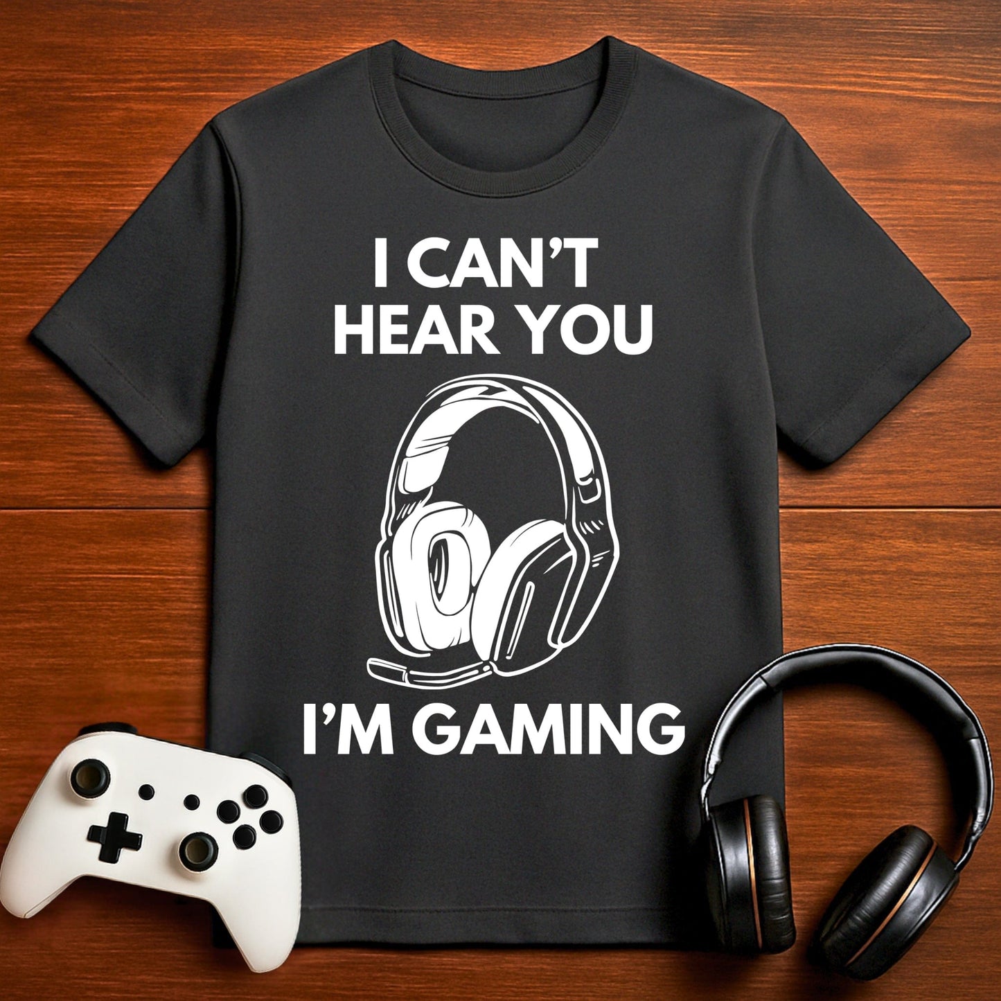 T-Shirt Dark Grey Heather / S Do Not Disturb: Gamer at Play T-shirt